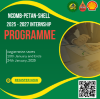 NCDMB-PETAN-SHELL 2025 - 2027 INTERNSHIP PROGRAM REGISTRATION